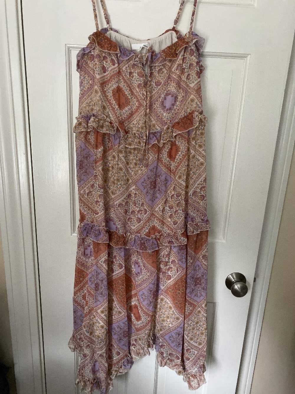 Boho maxi dress hippie style dress  flowy